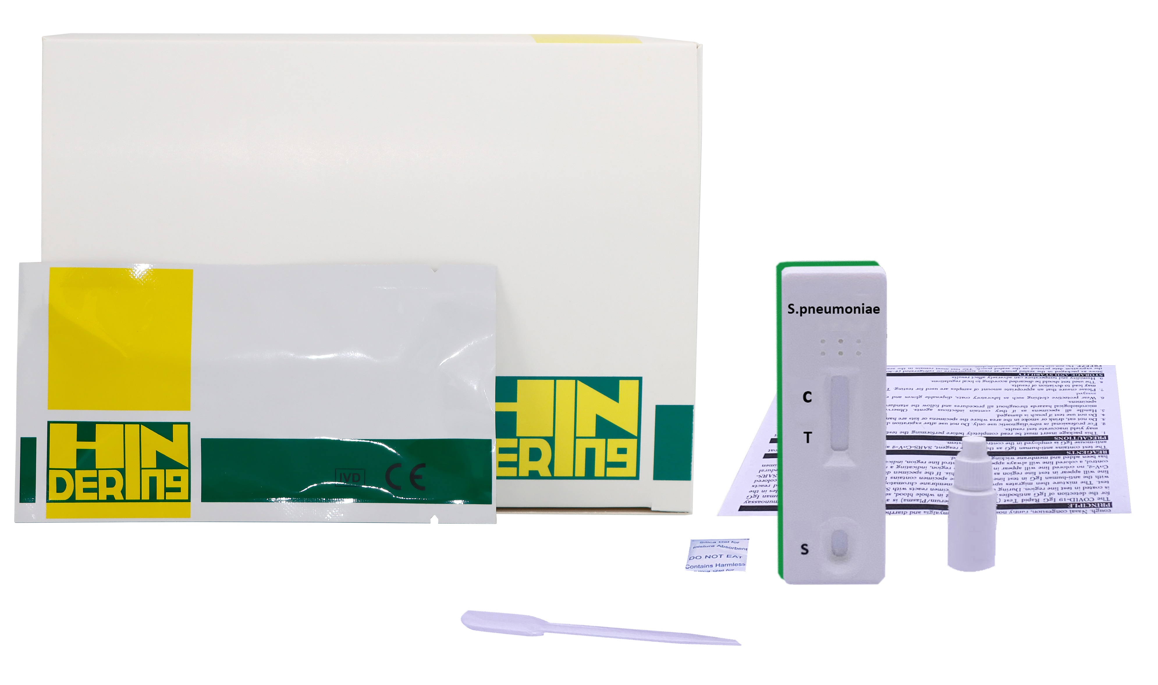 Швидкий тест на антиген Streptococcus pneumoniae, HINDERING ТМ